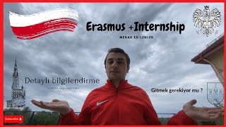 Polonya ‘da  Torun  Erasmus Internship yapmak MANTIKLI MI  🤔erasmus polonyadayasam [upl. by Kolb]