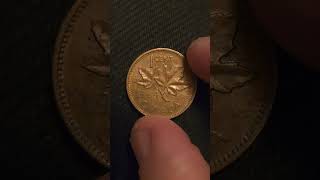 Coin Roll Hunting  1964 Canadian Queen Elizabeth One Cent Found 05OCT2024 [upl. by Irol]