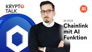 Chainlink mit AI Tech  Krypto Talk  Swissquote [upl. by Catherine]