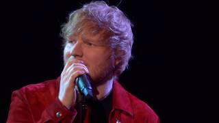 Ed Sheeran  Supermarket Flowers Live from the BRITs 2018 [upl. by Odranoel]