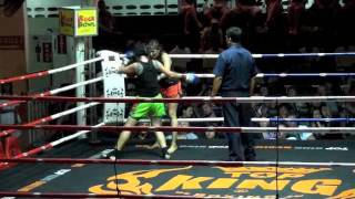 Neha Chaudhary Tiger Muay Thai defeats Nooui Thailand  Patong Thai Boxing Stadium [upl. by Aliel]