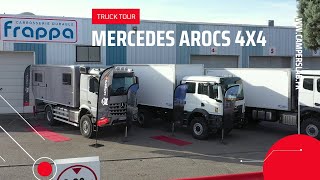 MERCEDES AROCS 4X4 EXPEDITION  SOLUTION POUR VÉHICULES DE VOYAGE  AUTOCONSTRUCTION  CAMPERS LAB [upl. by Elleuqram904]