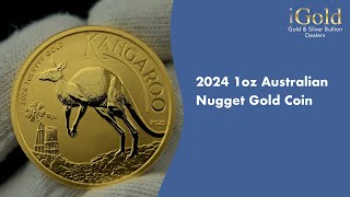 2024 1oz Australian Nugget Gold Coin [upl. by Sanez505]