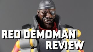 Red Demoman TF2 NECA Review by Glasseater [upl. by Zabrine320]