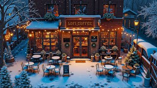 Relaxing Night Cafe ☕ Calm Winter Horizons ❄ Lofi Hip Hop Beats to RelaxCalmHeal  Lofi Coffee ☕️ [upl. by Olimreh]