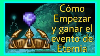 Cómo Invocar y Vencer el evento de Eternia  Guía Terraria [upl. by Leirza]