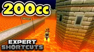 Mario Kart Wii 200cc Expert Shortcuts [upl. by Labinnah]