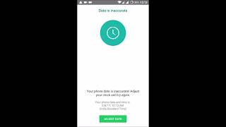 how to adjust date and time in whatsapp [upl. by Kemble]