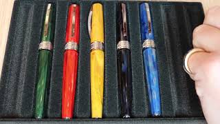 Visconti Mirage fountain pens [upl. by Araihc]