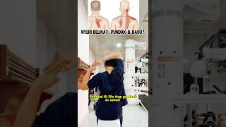 nyeri belikat pundak amp bahu lakukan latihan ini drpras rhomboids upperbackpain [upl. by Gellman582]