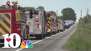 East TN honors fallen firefighter Roy Sewell Jr [upl. by Tish]