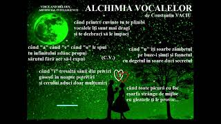 ALCHIMIA VOCALELOR  de Constantin VACIU [upl. by Loredana]