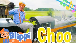 Nonstop Train Song 30 Min Loop  BLIPPI  Educational Songs For Kids [upl. by Womack]