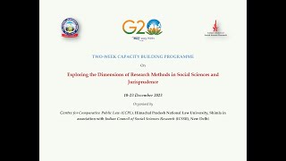 Use of Data in Social Sciences Research –II  Dr Rakesh Mohindra [upl. by Belda]