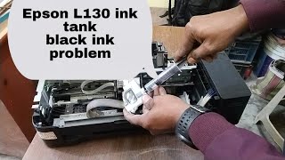 Epson printer L130 black ink error problem  How to solve black ink error Epson ink tank L130 [upl. by Scrogan30]