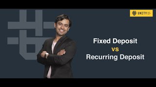 Fixed Deposit or Recurring Deposit Which one should you choose [upl. by Eduj]