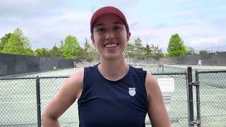 Louisa Chirico Returns to Charlottesville Singles Final [upl. by Dibbell]