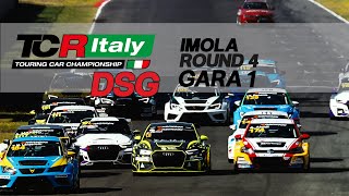 TCR Italy DSG  ACI Racing Weekend Imola round 4  Gara 1 [upl. by Nonek]