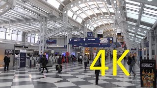 A 4K Video Tour of Chicago OHare International Airport ORD Terminals 13 [upl. by Tades]