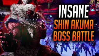 Street Fighter 6 New Giant Attack Mode Fight SiRN Akuma amp Earn Exclusive Rewards [upl. by Atilehs]