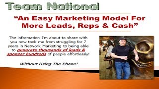 Team National  The Ultimate Method For More Leads amp Reps [upl. by Adalheid]