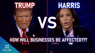 Comparing Donald Trump and Kamala Harriss Business amp Tax Strategies [upl. by Khajeh444]