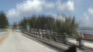 Longboat Key to Bradenton Beach Florida Scenic Ride [upl. by Ahsienor]