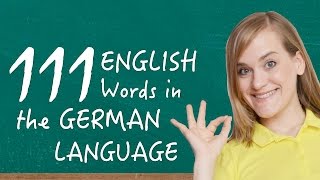 German Lesson  111 English Words in the German Language  A2 [upl. by Kifar]