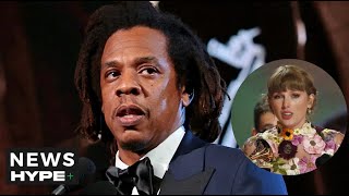 Jay Z Called Out By Angry White Taylor Swift Fans For Grammys Speech quotTackyquot  HP News [upl. by Arob129]