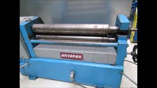 AKYAPAK 1050 x 140 x 55 Sheet metal bending machine [upl. by Hayifas]