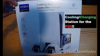 OIVO Cooling Station with Controller Charger Stand for the PS5 Review [upl. by Jessabell875]