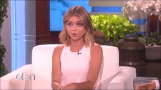 Sarah Hyland on The Ellen DeGeneres Show October 12th 2016 [upl. by Alial]