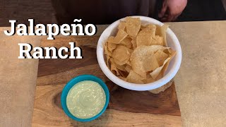 Jalapeño Ranch  Chuys Copycat Recipe [upl. by Najtsirk]