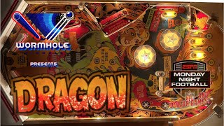 Gottliebs Dragon MNP53 pinball gameplay [upl. by Yneffit]