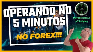 OPERANDO USANDO 5 MINUTOS NO FOREX  SÓ MUDA O GERENCIAMENTO [upl. by Aleehs]