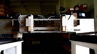 2015 06 12 Linear Motor Drive Gantry System EN [upl. by Ytisahc]