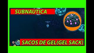 🐚Donde encontrar saco de gelgel sack location🐚  🐟Subnautica Guia🐟 [upl. by Roselane]