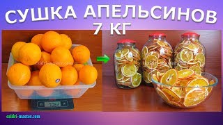 Сушка апельсинов – 7 кг [upl. by Tessil]