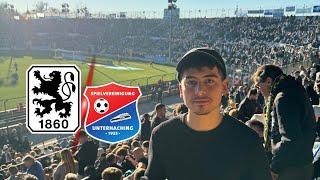 PokalDerby 🏆🔥  TSV 1860 MÜNCHEN vs SpVgg UNTERHACHING  Stadionvlog [upl. by Harli]