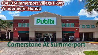 Publix Shopping at 13450 Summerport Village Pkwy Windermere Florida  Cornerstone Store 1106 [upl. by Salmon681]