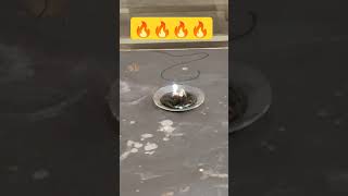 oxidation reaction KMnO4fire experiment [upl. by Christianna]