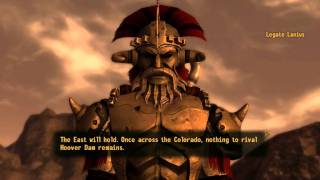 Fallout New Vegas  Max Speech Final Boss Lanius [upl. by Agnizn]