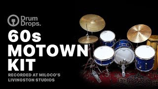 60s Motown Kit  Vintage Drum Kit Samples by DrumDrops [upl. by Jaala]