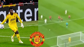 Onana Penalty save  ManUnited vs Galatasaray [upl. by Neufer]