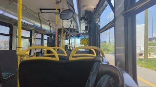 DRT NewFlyer D40LF 8472 on Route 915 Pulse Taunton to Ajax Station [upl. by Arica]