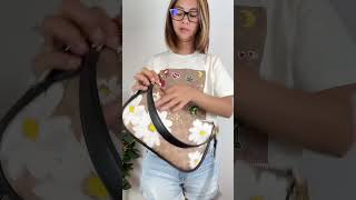 Check it out Coach Teri Shoulder bag with floral print coachoutlet shoulderbag everydaybag [upl. by Teryn152]