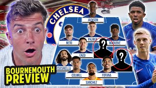 CHELSEA INJURY CRISIS ALREADY  ENZO NEEDS THIS WIN  BOURNEMOUTH A PREVIEW [upl. by Anoek]