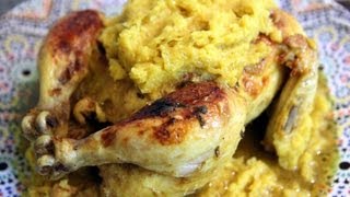 Moroccan Roasted Chicken MKalli and MHammer Recipe  CookingWithAlia  Episode 192 [upl. by Azaria644]