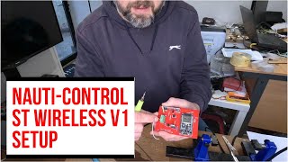 Nauti Control ST Wireless V1 Open Source Raymarine Autopilot Remote  Setup instructions and demo [upl. by Raddy]