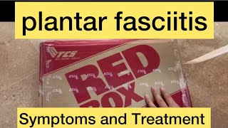 plantar fasciitis Symptoms and Treatment  foot care Zamzama Karachi review [upl. by Wells]